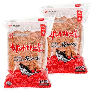 Yamaki 雅媽吉 Hana 柴魚片 點綴與高湯用, 150g, 2個
