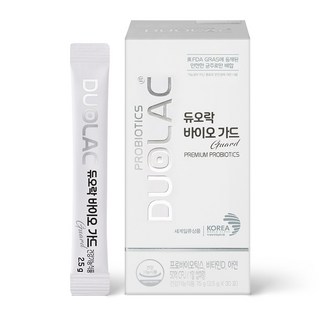 듀오락 바이오 가드 유산균, 75g, 1개