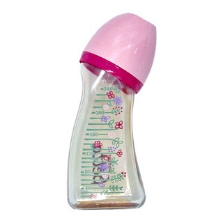 Betta PPSU 寬口奶瓶 240ml, 粉花兒, 1瓶