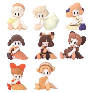 52TOYS UKI的娃娃 甜心女孩 盲盒8件組, 1套