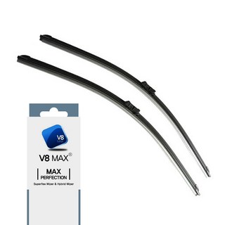 V8 MAX 前雨刷 駕駛座 + 副駕駛座 套組, BMW The New 2AT(U06) 2022年式~