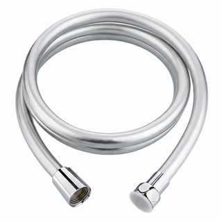 WIDE VIEW PVC銀離子5層加厚防爆防纏繞沐浴軟管 002-3M, 3m, 銀色