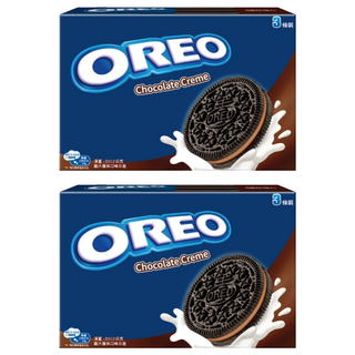 OREO 奧利奧 Space 太空版 夾心餅乾量販包 巧克力口味 331.2g x 2盒