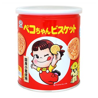 FUJIYA 不二家 Peko娃娃餅乾 保存罐 100g 零食 懷舊 童趣, 1罐