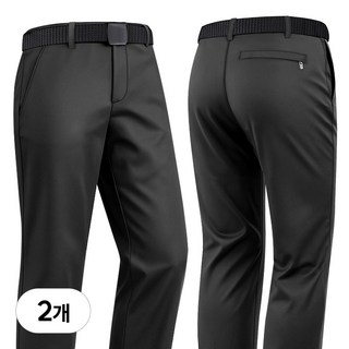 MAN IN MODE 2件組 男款輕量耐穿工作褲 + 腰帶