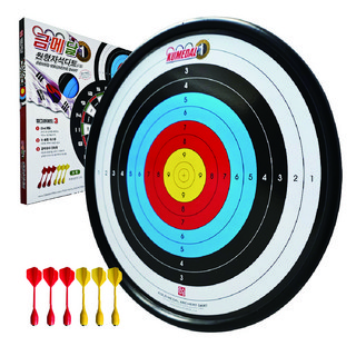 Kumedal 圓形磁性飛鏢, 1個, 混合色