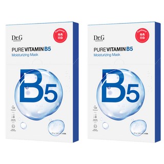 Dr.G 維他命B5保濕面膜, 5片, 2盒