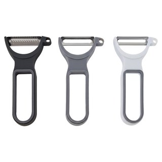 let's cook 樂司廚品 瓜刨, 黑色 + 灰色 + 白色, 3支