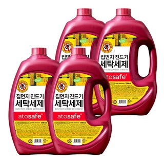 ATO Safe 家用洗衣精 一般滾筒洗衣機通用, 2.5L, 4瓶