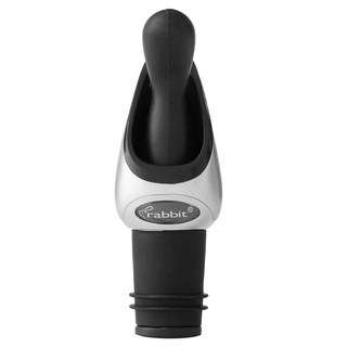 rabbit 瓶塞注酒器, 1個, 黑色