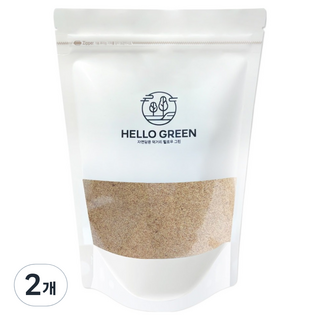 HELLOGREEN 炒亞麻籽粉, 2個, 300g