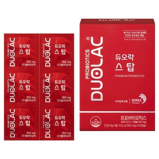 DUOLAC 益生菌膠囊, 30顆, 1盒
