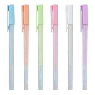 쿠말 다이어리 꾸미기 다꾸템 글루 풀펜 6종 세트, 믹스, 1세트