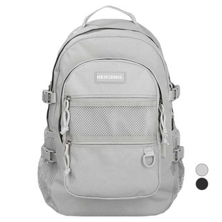 NEIKIDNIS 男女通用 Absolute 迷你後揹包, 淺灰色