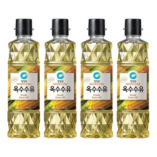 清淨園 玉米油, 900ml, 4個