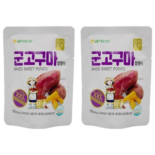 孔德農協干紅薯, 100g, 2個
