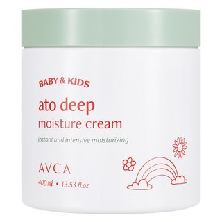 AVCA Baby&Kids Ato深層保濕乳霜 無香, 1罐, 400ml