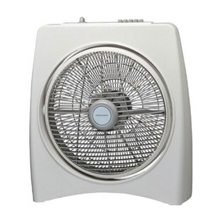 SANLUX 台灣三洋 14吋機械式箱型扇, 上下角度調整, 三段風速選擇, 三小時定時關機, SBF-1400TA1, 單色, 1個