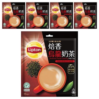 Lipton 立頓 絕品醇 焙香烏龍奶茶, 5袋, 15包, 19g