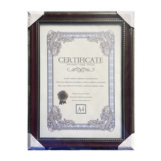 TRENY 獎狀證書相框 高質感直立橫躺皆宜, 標準款, A4, 1個