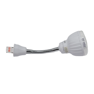 明沛 LED紅外線感應燈 插頭彎管款, 23LED 人體感應燈泡, 360度旋轉, 1個