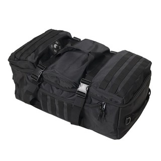 TERAWOOD Travel Edition 運動隔層包 大容量65L + 黑色太極旗組合, 黑色(包, 太極旗)