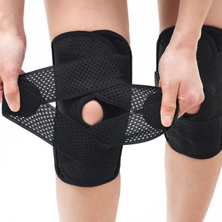 바로핏 무릎보호대 2p, 1개, 블랙