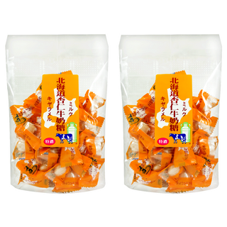 家和北海道 杏仁牛奶糖, 100g, 2袋
