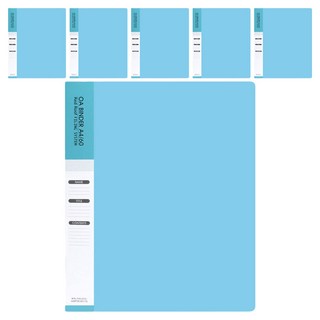 빅드림 OA 클리어바인더화일 A4 60매, 스카이블루, 6개