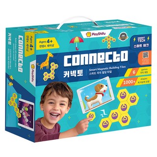 플레이시푸 커넥토 스마트 자석 블럭, 1개