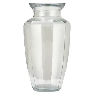 KUIBAO 快豹生活 Vintage 中古風玻璃花瓶, 透明色