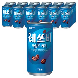 讓我們成為溫和的罐裝咖啡, 175毫升, 30個