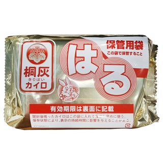 小林製藥 桐灰 小白兔貼式暖暖包 輕薄貼合 適用於腰部、肩膀 10入 14小時持續溫暖, 1包