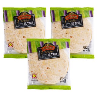 LACANASTA 小麥玉米餅, 320g, 3包