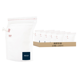 順便幸福 隨行旅享袋 低因咖啡 250ml, 12g, 10個裝, 1組