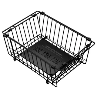 BARRACK09 IGT摺疊瀝水籃 2.0, 黑色, 1個