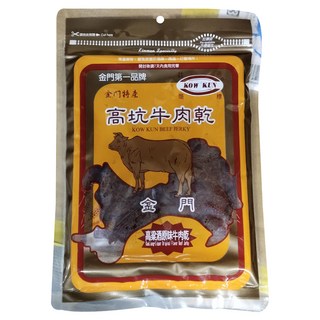 高坑 高粱酒原味牛肉乾, 170g, 1包