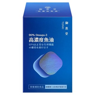 御熹堂 黃金90%高濃度專利魚油 rTG型 COS/CEP Certificate歐洲藥典許可認證, 120顆, 450mg, 1盒
