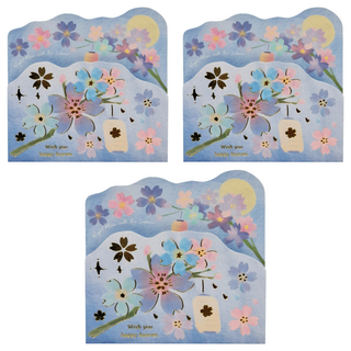 德德小品集 櫻樹下的祝福萬用卡, 夜櫻舞曲, 3組