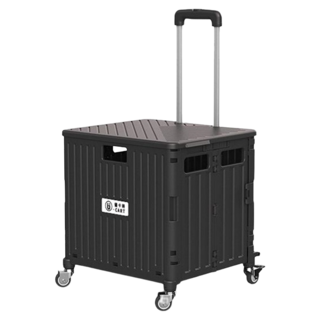 U-CART 優卡得 摺疊購物車, 雅典黑, 1個