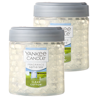 YANKee CANDLe 香氛球 車用芳香劑, 2個, 潔淨棉