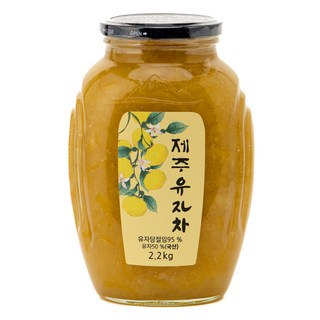 濟州柚子茶沖泡果醬, 2.2kg, 1罐