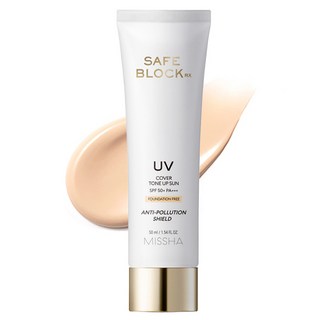 미샤 세이프 블록 RX 커버 톤업 선크림 SPF50+ PA++++, 50ml, 1개