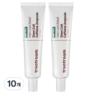 treatroom 強健髮根幹細胞咖啡因安瓶精華, 10個, 30ml