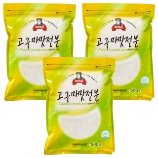Baedaegam 地瓜粉, 500g, 3包