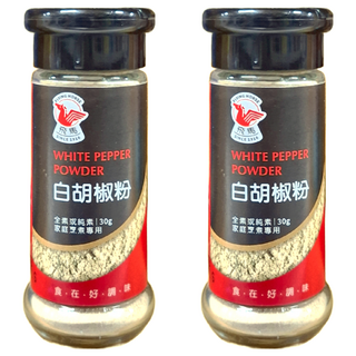 飛馬 純白胡椒粉 (全素鹹香風味) 30g, 2瓶