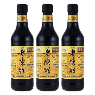 老陳醋, 500ml, 3個