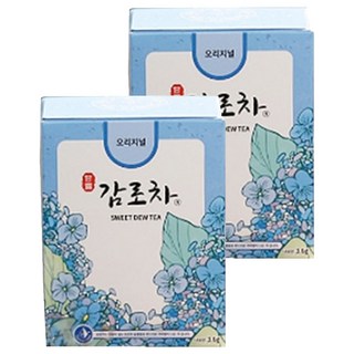 原味甘露茶茶包, 0.3g, 12包, 2盒