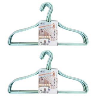 YOYOKI 特粗護肩衣架8件組 45cm, 顏色隨機, 2組