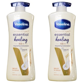 凡士林 Vaseline 深層滋養乳液 全天候保濕 輕盈不黏膩 提升肌膚彈性, 600ml, 2瓶